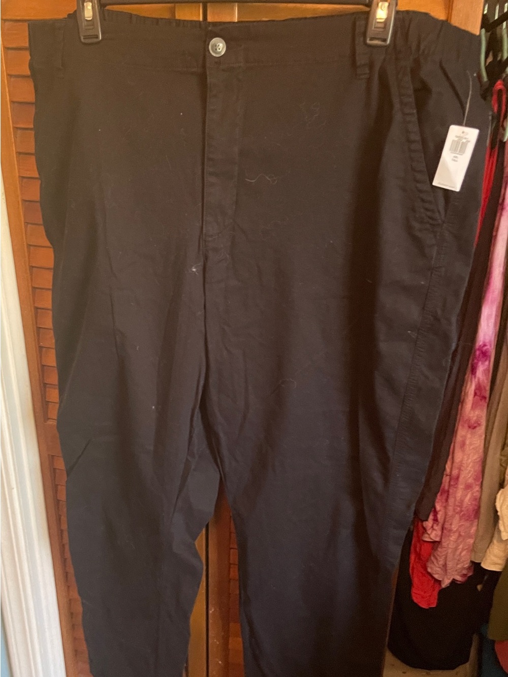 Old Navy Black Chino Straight-Leg Pants xxl tall
